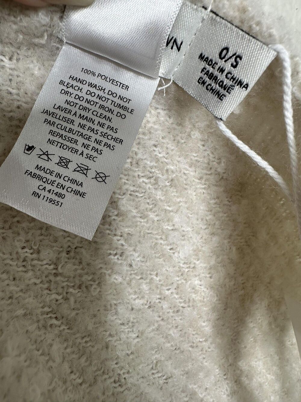 Gentle Fawn Scarf Womens One Size Cream Pink Colorblock Plaid Fringe Soft Cozy - Picture 5 of 6
